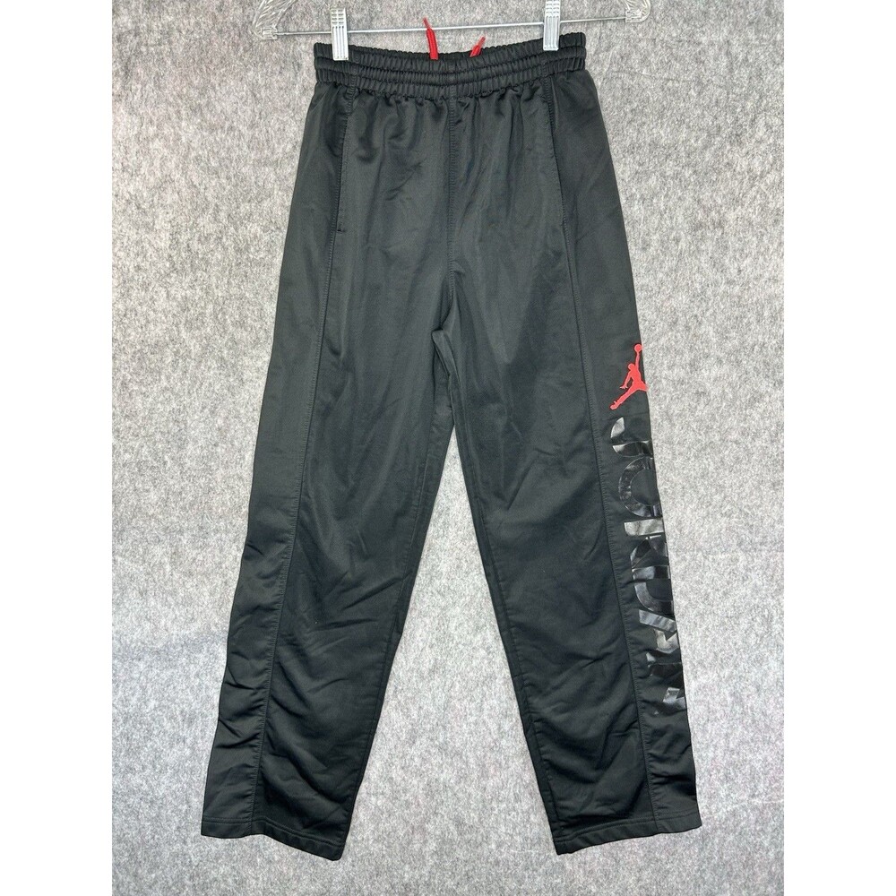 Nike Air Jordan Jumpman Black Jogger Sweatpants Size Youth Large